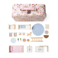 2Kids Toys Puppenhaus im Koffer Wohnzimmer